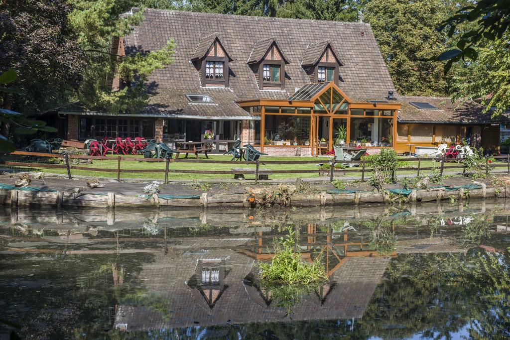 AUBERGE du BORD des EAUX - Demi-pension assurée sur réservation Saint-Amand-les-Eaux Exterior foto